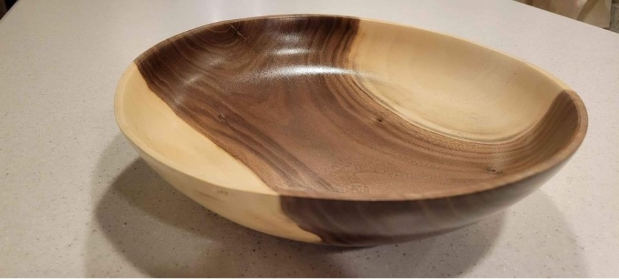 Black Walnut #11 - Large Fruit Bowl