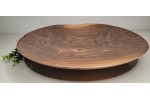 Meet "Benny" - One of a kind 15.5" x 2.75" Black Walnut Platter