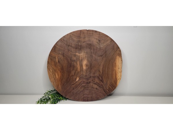 Meet "Benny" - One of a kind 15.5" x 2.75" Black Walnut Platter