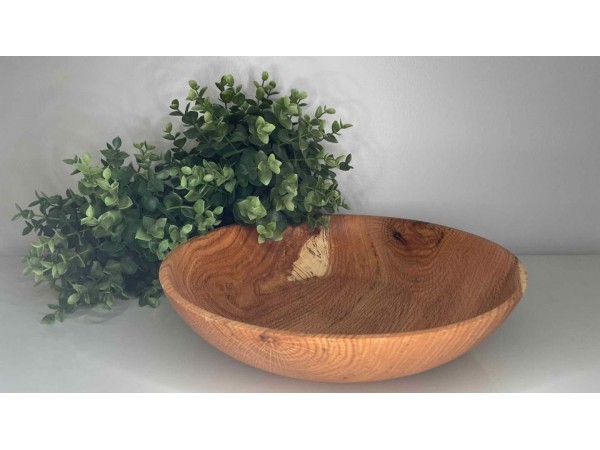 Pencil Spalted Red Oak Fruit Bowl