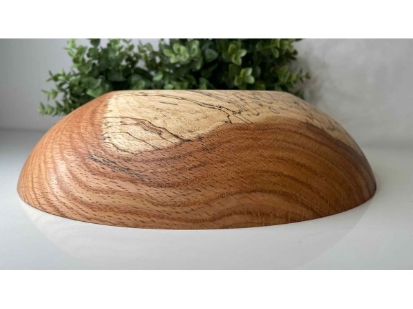 Pencil Spalted Red Oak Fruit Bowl