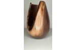 Meet "The Dragon" - Natural Edge Black Walnut Crotch Hollow Form