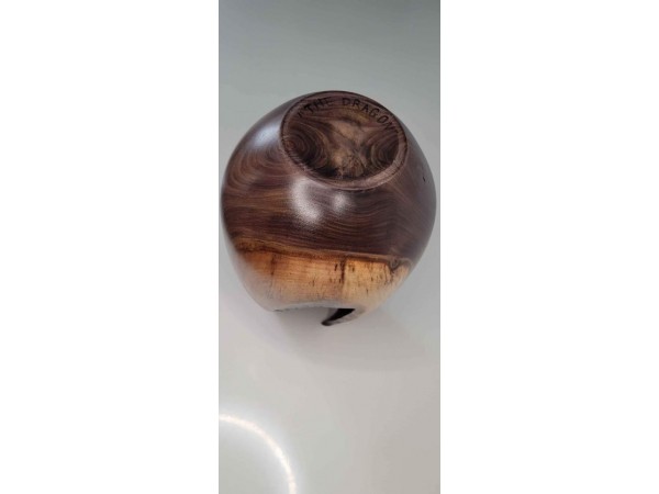 Meet "The Dragon" - Natural Edge Black Walnut Crotch Hollow Form