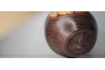 Meet "The Dragon" - Natural Edge Black Walnut Crotch Hollow Form