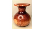 Handmade Yew Bud Vase from Mystery Attic Wood Signed by St. Anne Woodturner Shane Boland