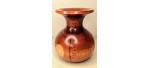 Handmade Yew Bud Vase from Mystery Attic Wood Signed by St. Anne Woodturner Shane Boland