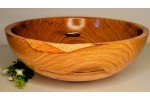 Large Fruit Bowl 13" x 4.5" Locally Handmade from Red Oak