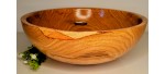 Large Fruit Bowl 13" x 4.5" Locally Handmade from Red Oak