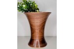 Meet "Showtime" - Black Walnut Vase - by local artist Shane Boland