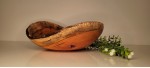 Spalted Black Cherry Natural Edge Winged Bowl  from the Beard's Backyard | Extra Lage | SOLD!