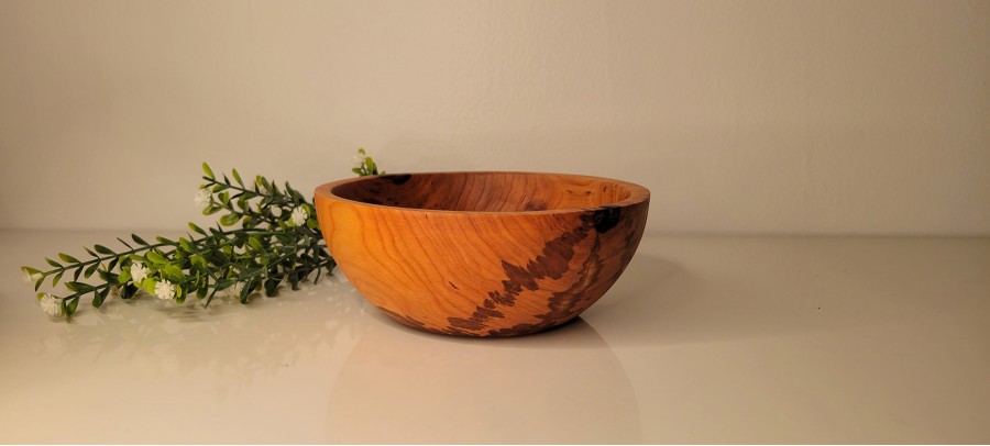 Spalted Black Cherry Bowls from the Beard's Backyard | Set of 2 Bowls | SOLD!