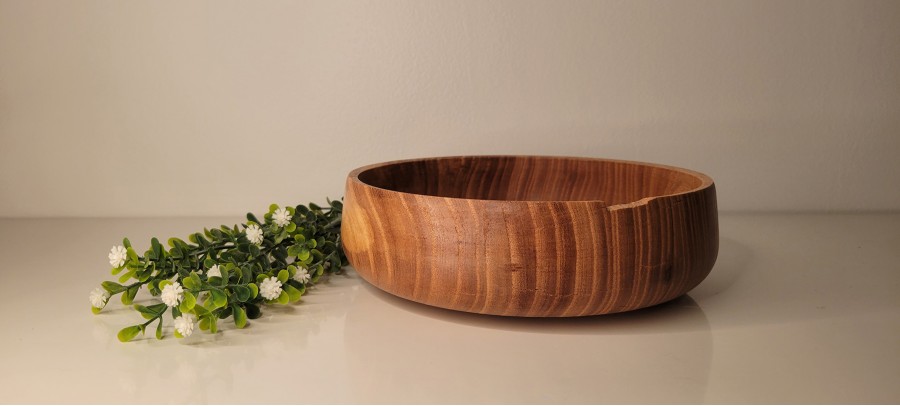 (Flawed) Red Oak Bowl | SOLD!