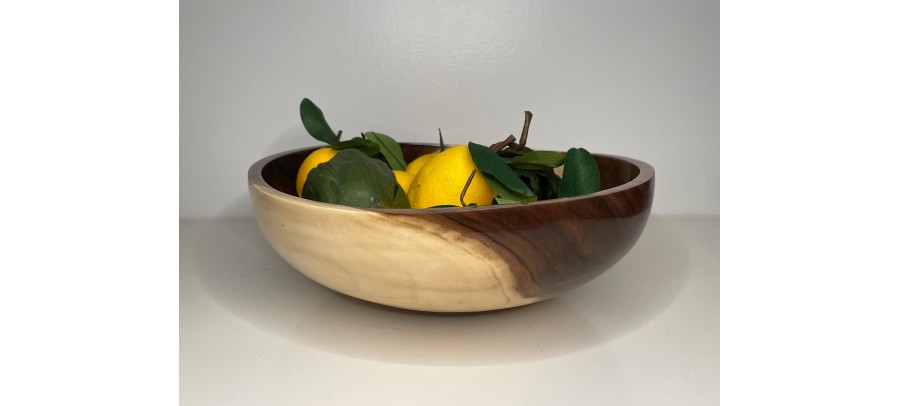 Black Walnut #10 - Large Fruit Bowl