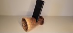 Phone Amplifier Stand - Black Walnut - Locally Hand Made