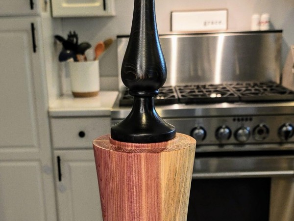 Handmade Aromatic Eastern Red Cedar Urn & 200 Year old Yew Finial Lid by St. Anne Woodturner - Wood Box - Wood Vase - Beautiful Centerpiece