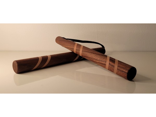 Black Walnut and Maple Nunchucks 