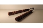 Black Walnut and Maple Nunchucks 