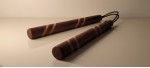 Black Walnut and Maple Nunchucks 