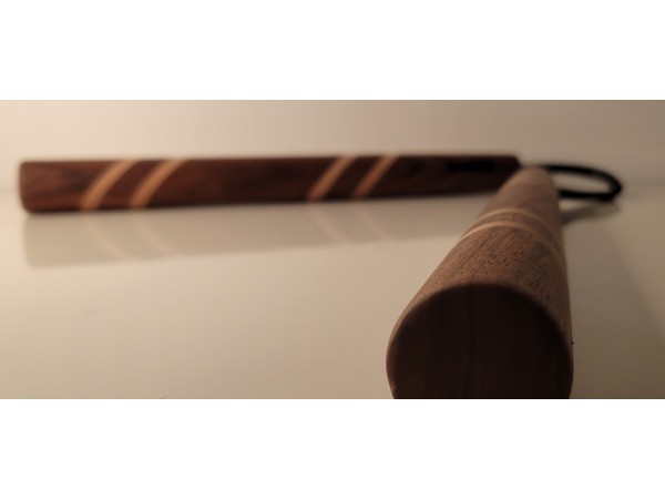 Black Walnut and Maple Nunchucks 