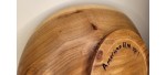 American Elm #1 | Natural Edge Winged Elm Bowl | (Flawed)