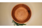 Locally Hand Made (Kankakee County) Large Black Locust Salad Bowl - Salvaged from Becoming Firewood