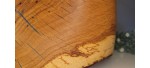 Locally Hand Made (Kankakee County) Large Black Locust Salad Bowl - Salvaged from Becoming Firewood