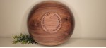 Black walnut bowl #7 turned this week in Saint Anne, IL, wood sourced from Mokena, IL this summer. 