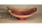 Fresh off the Lathe, Red Cedar #1 Turned by St. Anne Wood Turner ("The Beard") - Shane Boland, Natural Edge Bowl