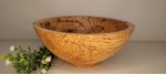 Butternut (White Walnut) Bowl - Super Spalted | 8.75" x 3.5" | Polished with Yorkshire Grit and Finished Linseed Oil / Beeswax Combination