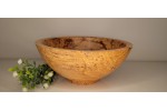 Butternut (White Walnut) Bowl - Super Spalted | 8.75" x 3.5" | Polished with Yorkshire Grit and Finished Linseed Oil / Beeswax Combination