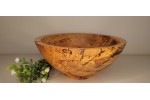 Butternut (White Walnut) Bowl - Super Spalted | 8.75" x 3.5" | Polished with Yorkshire Grit and Finished Linseed Oil / Beeswax Combination