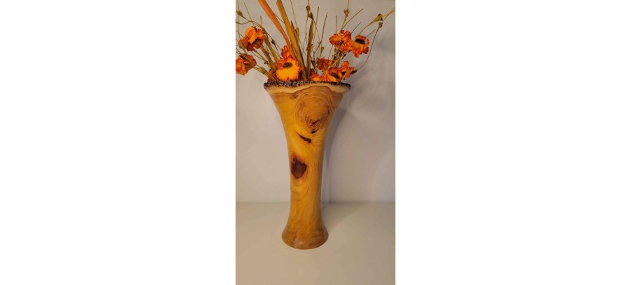 Live Edge Mulberry Vase