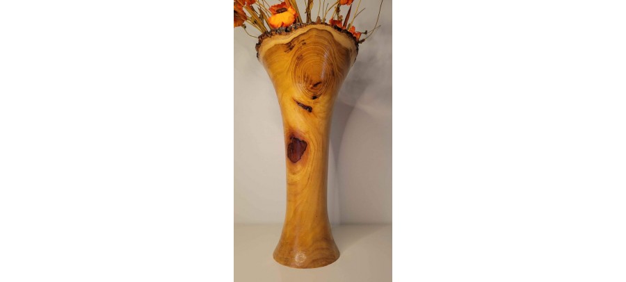 Live Edge Mulberry Vase